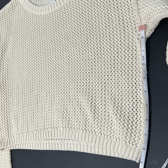 The Drop Birch Crochet Set | Sweater & Maxi Skirt Cream M Cotton Beach Boho - Picture 5 of 6